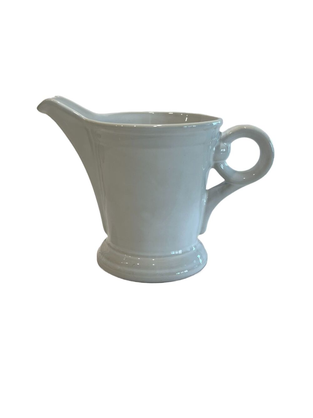 Nancy Calhoun Coronado White Creamer Pitcher Vintage Ceramic USA